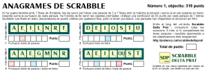 Anagrames de Scrabble a "la Riuada". Nº 1