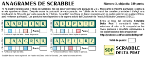 Anagrames de Scrabble a "la Riuada". Número 3